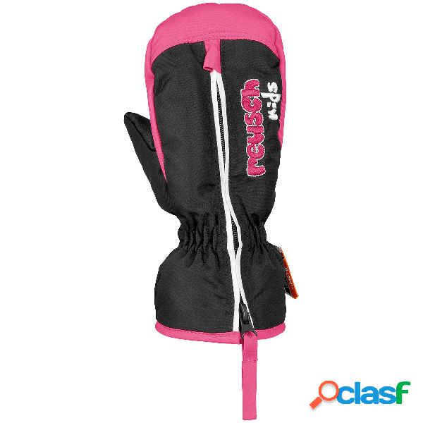 Moffole sci Reusch Ben (Colore: nero-rosa, Taglia: III)