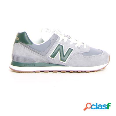 NEW BALANCE 574 sneaker - grigio verde