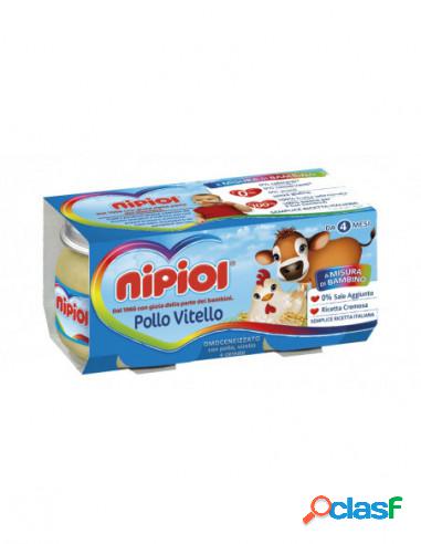 Nipiol - Omogeneizzato Pollo E Vitello 4x80g Nipiol