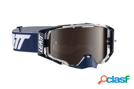 Occhiali cross Leatt Velocity 6.5 Iriz Blu scuro Bianco