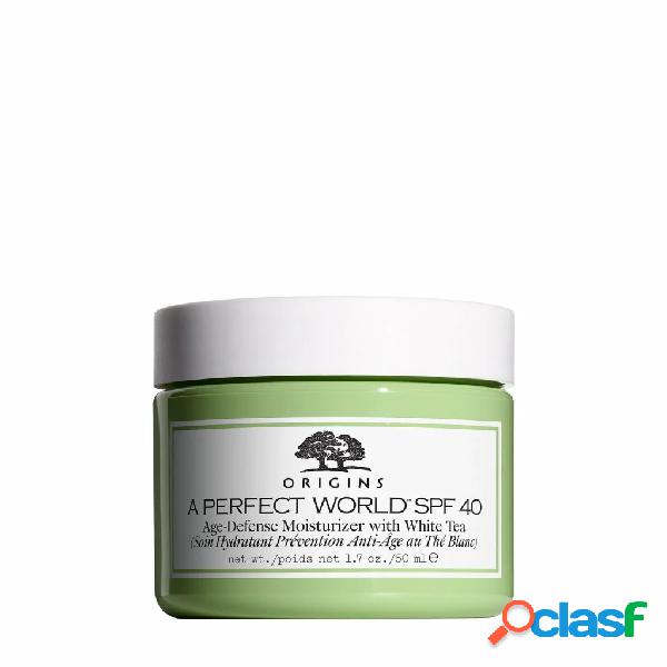 Origins a perfect world spf40 age-defense moisturizer 50 ml