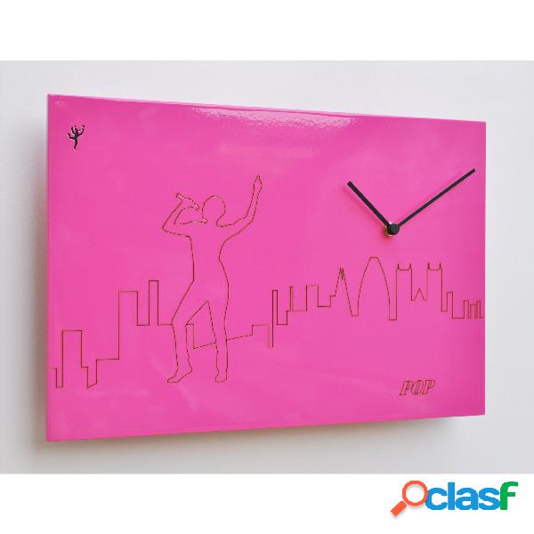 Orologio Cucù da parete POP in MDF rettangolare 30xh25
