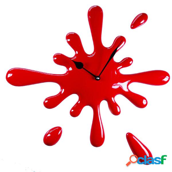 Orologio da Parete Macchia 47x5xh50 cm in resina colorata a