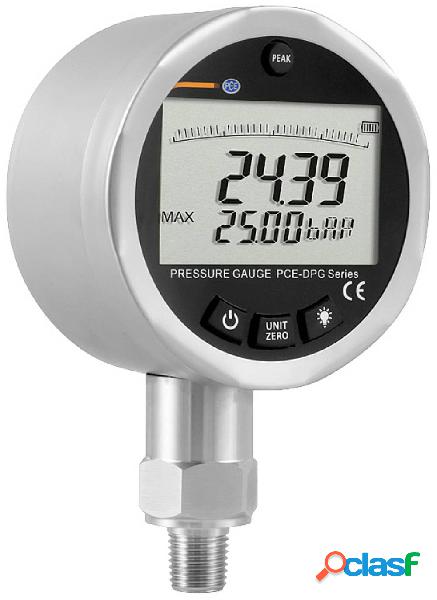 PCE Instruments Indicatore di pressione PCE-DPG 25 PCE-DPG