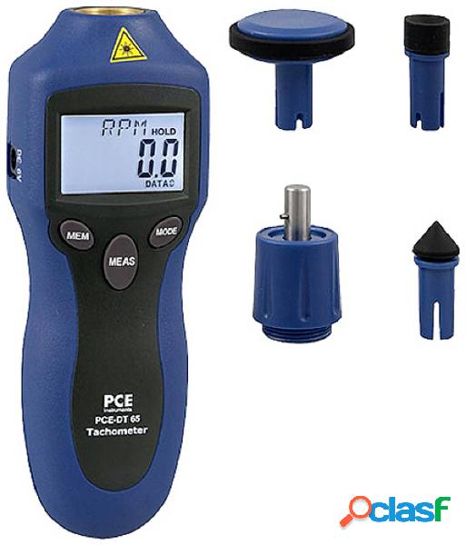 PCE Instruments PCE-DT 65 Tachimetro 2 - 20000 giri/min 2 -