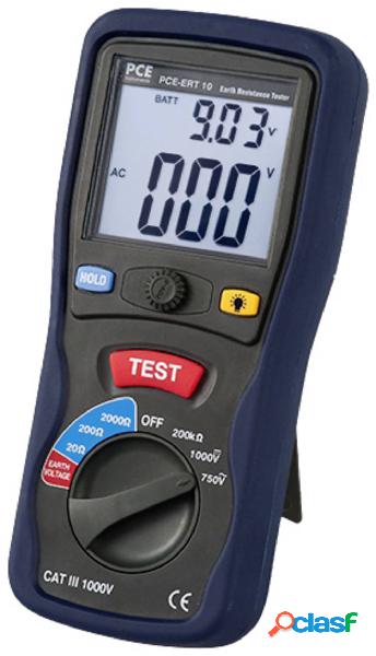 PCE Instruments PCE-ERT 10 Misuratore di terra