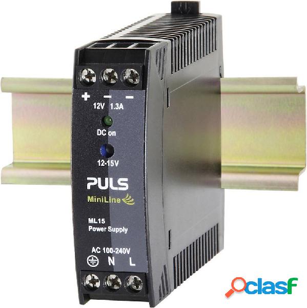 PULS MiniLine ML15.121 Alimentatore per guida DIN 12 V/DC