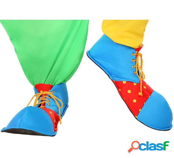 Paio di scarpe da clown con colori assortiti da 26 cm