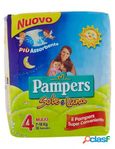 Pampers - Pampers Sole E Luna Maxi Pannolini N.4 17 Pezzi