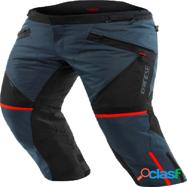 Pantaloni moto Dainese TEMPEST 3 D-DRY Ebano Nero Rosso Lava