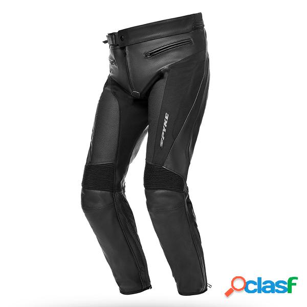 Pantaloni moto donna pelle Spyke LF PANTS LADY Nero
