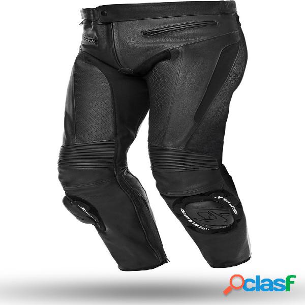 Pantaloni moto pelle Spyke LF SLIDER PANTS Nero