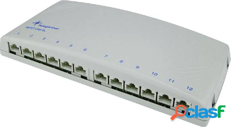 Patchpanel di rete 12 Porte CAT 6A Telegärtner J02022A0052