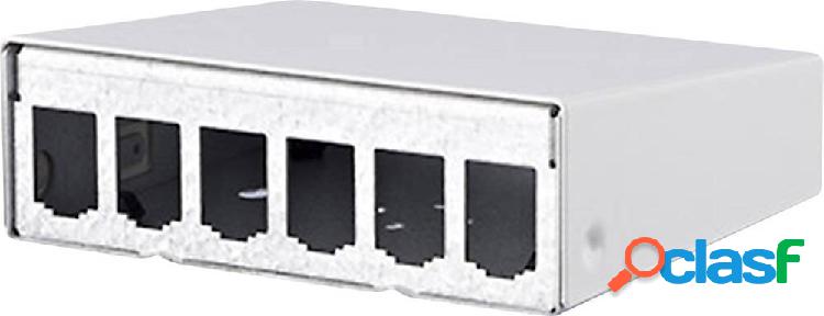 Patchpanel di rete 6 Porte Non classificata Metz Connect