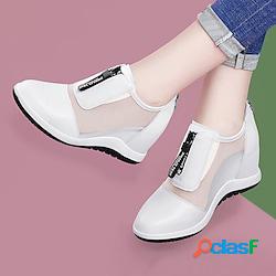 Per donna Scarpe da ginnastica Con rialzo interno Esterno