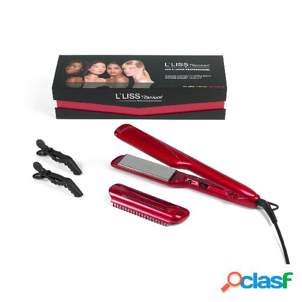 Piastra per Capelli TITANIUM RUBINO in nano ceramica per