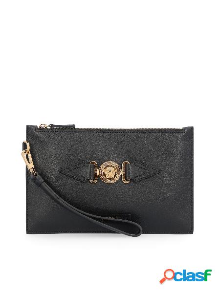 Pochette Medusa In Pelle