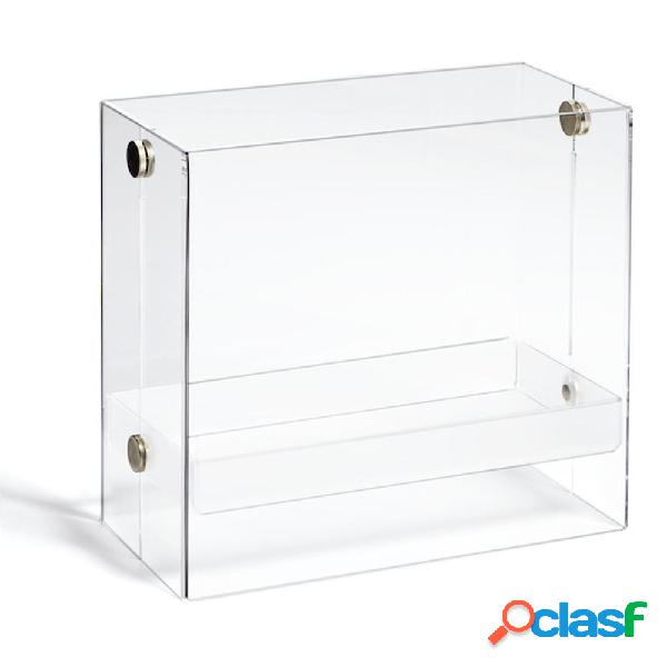 Porta Riviste in metacrialto BIBAI 35x17xh30 cm BIBAI