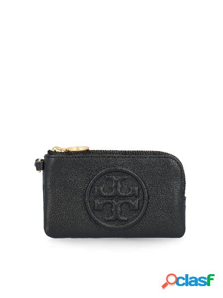 Portacarte Perry Bombé Con Zip Superiore