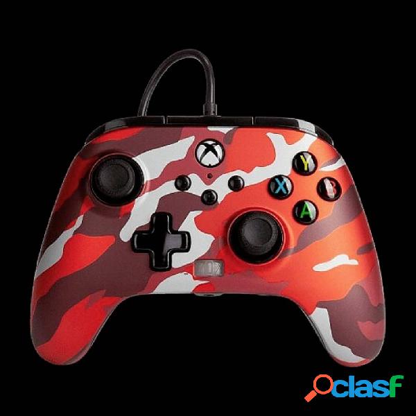 PowerA Xbox Metallic Red Camo Controller Xbox Series S, Xbox
