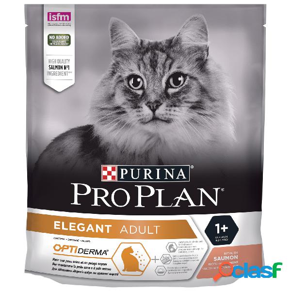 Purina Pro Plan Elegant Cat OptiDerma con Salmone 400 gr
