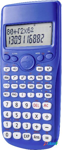Renkforce RF-CA-240 Calcolatrice scientifica Blu Display
