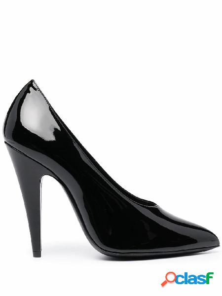 SAINT LAURENT DECOLLETÉ DONNA 6377550NP001000 VERNICE NERO