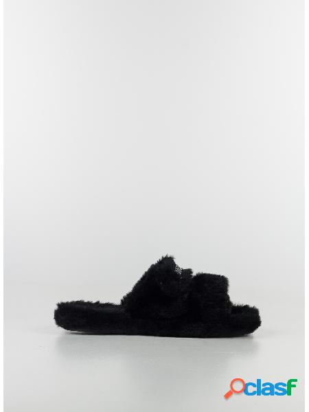 SCARPA SLIPPER IN PELLICCIA ECO