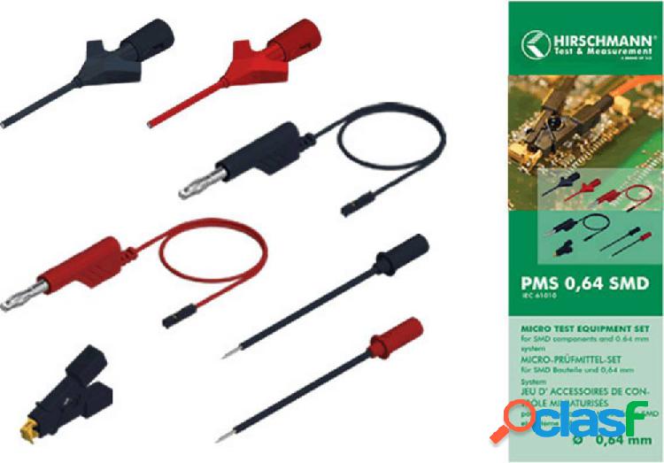 SKS Hirschmann PMS 0,64 SMD KIT puntali [-] Nero, Rosso 1