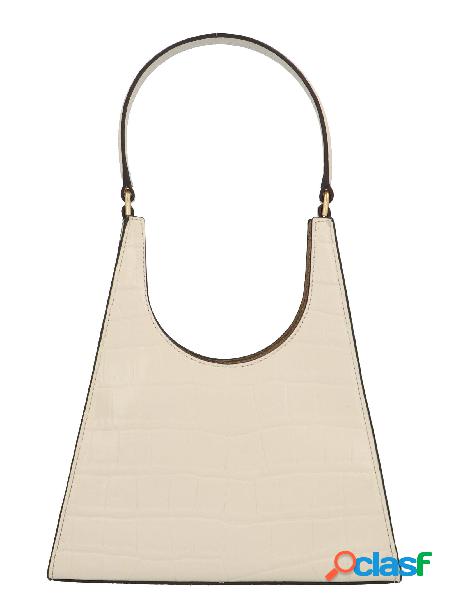 STAUD CLOTHING BORSA A SPALLA DONNA 129125CFC BIANCO