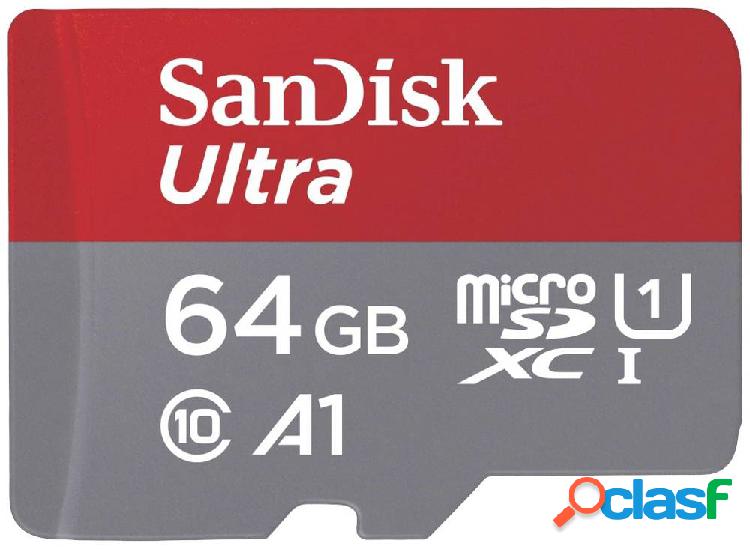 SanDisk microSDXC Ultra 64GB (140MB/s A1 Cl. 10 UHS-I) +