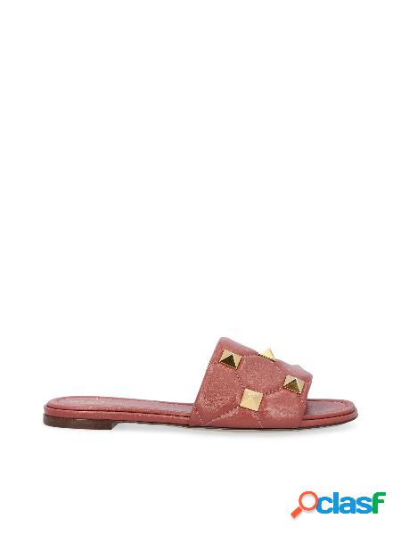 Sandalo Slide Roman Stud