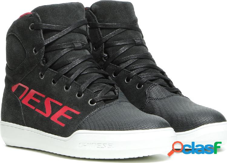 Scarpe moto donna Dainese YORK LADY D-WP Carbon Rosso