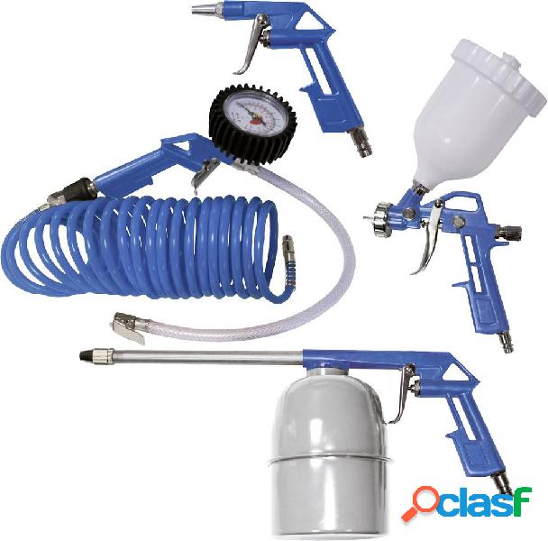 Scheppach 3906101704 Kit attrezzi per aria compressa 5 Parti