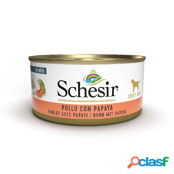 Schesir Dog Adult Pollo e Papaya 150 gr