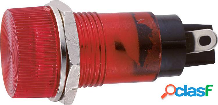 Sedeco B-432 12V RED Spia di segnalazione con lampadina