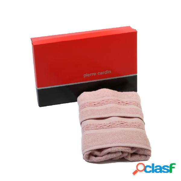 Set Asciugamani Spugna Bagno Pierre Cardin Braid Viso +