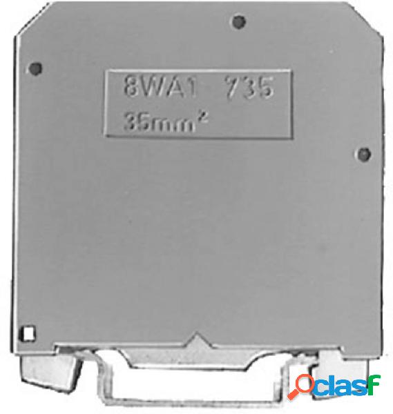 Siemens 8WA10111PM00 Morsetto passante PE A vite