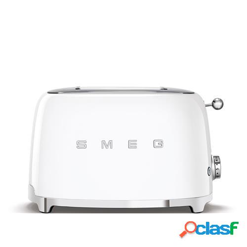 Smeg Tostapane 2 fette 50&apos;s Style, bianco lucido -