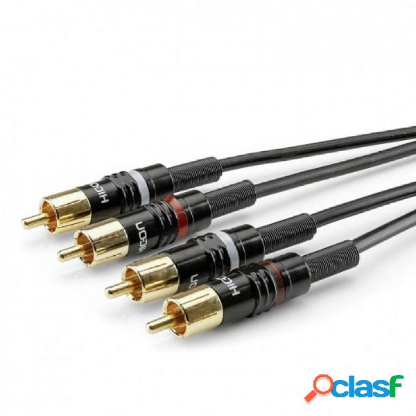 Sommer Cable HBP-C2-0600 Jack / RCA Audio Cavo [2x Spina RCA
