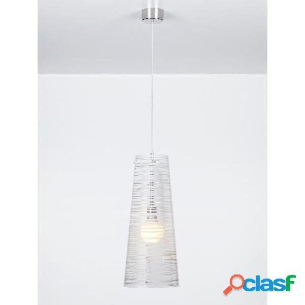 Sospensione con paralume conico PIXI Ø25xh60 cm in
