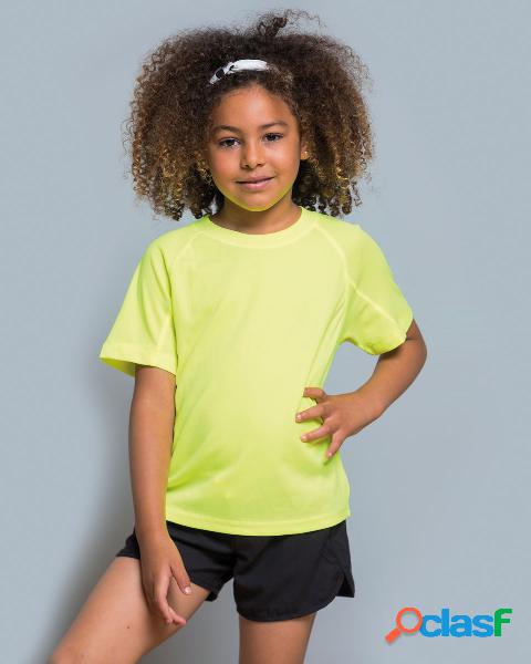 T-SHIRT JHK SPORT KID FLUO