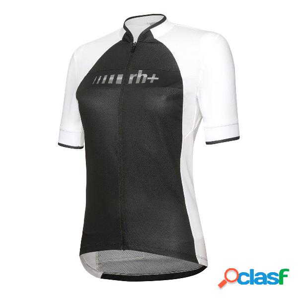 T-shirt Ciclismo Zero Rh Prime W (Colore: white-black,