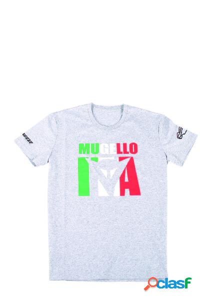 T-shirt Dainese MUGELLO D1 Melange Grigio