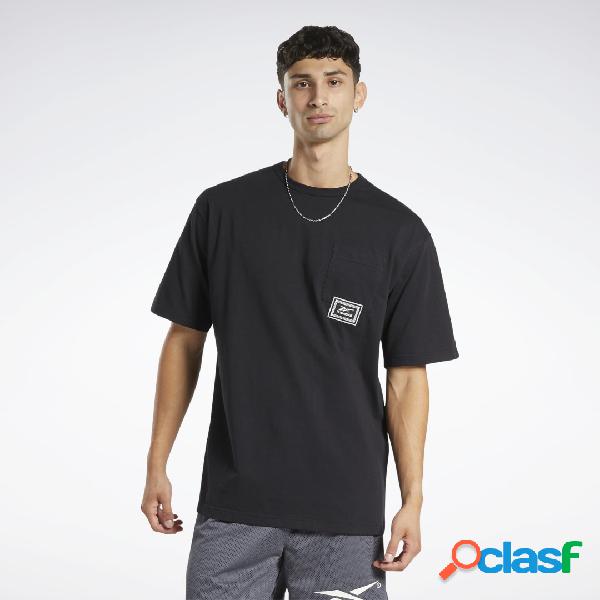 T-shirt Reebok Basketball Relaxed Heavyweight Pocket
