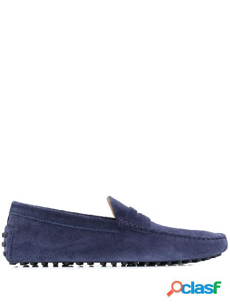 TODS MOCASSINI UOMO XXM64C00640RE0U820 CAMOSCIO BLU