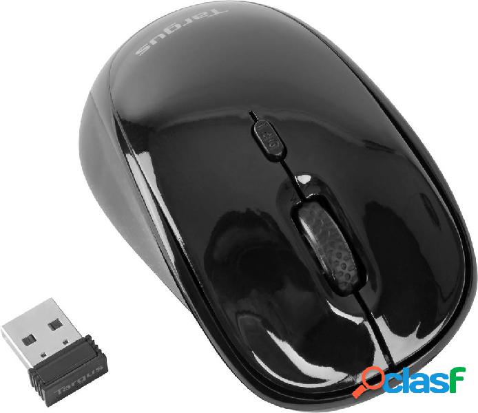 Targus AMW50EU Mouse wireless Senza fili (radio) Ottico Nero