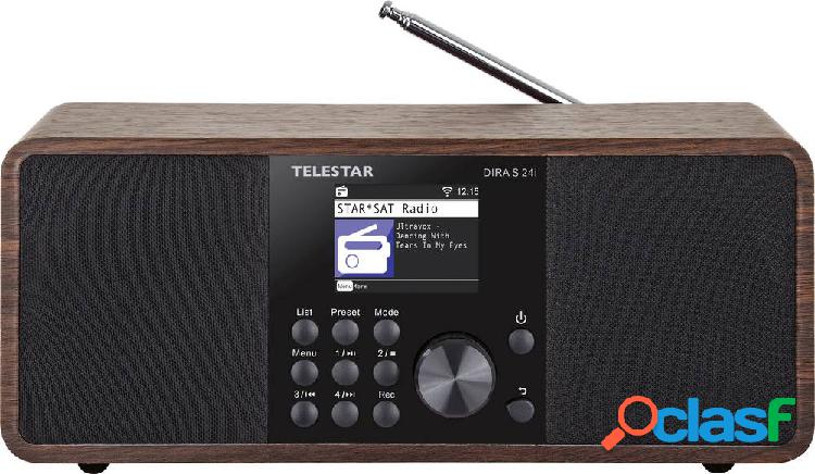 Telestar DIRA S 24i Radio Internet da tavolo Internet, DAB+,