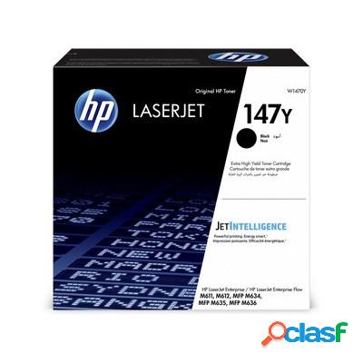 Toner originale Hp W1470Y 147Y NERO