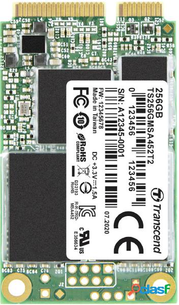 Transcend MSA452T2 256 GB Memoria SSD interna mSATA SATA 6